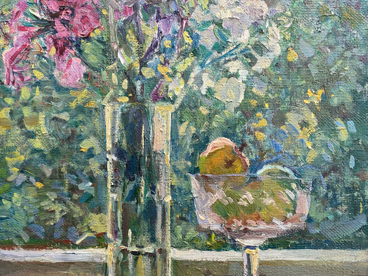 Stilleven met bloemen - Andrey Egorov