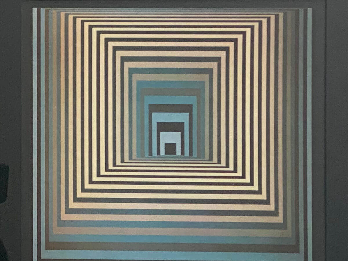 Pendant à deux - Victor Vasarely