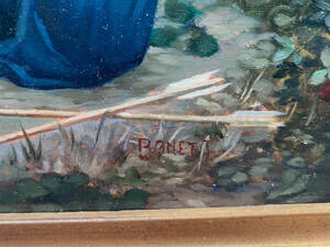 Dame met putto - Bonet